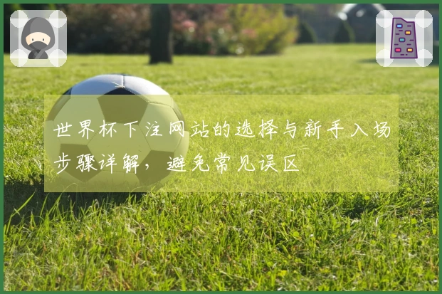 世界杯下注网站的选择与新手入场步骤详解，避免常见误区